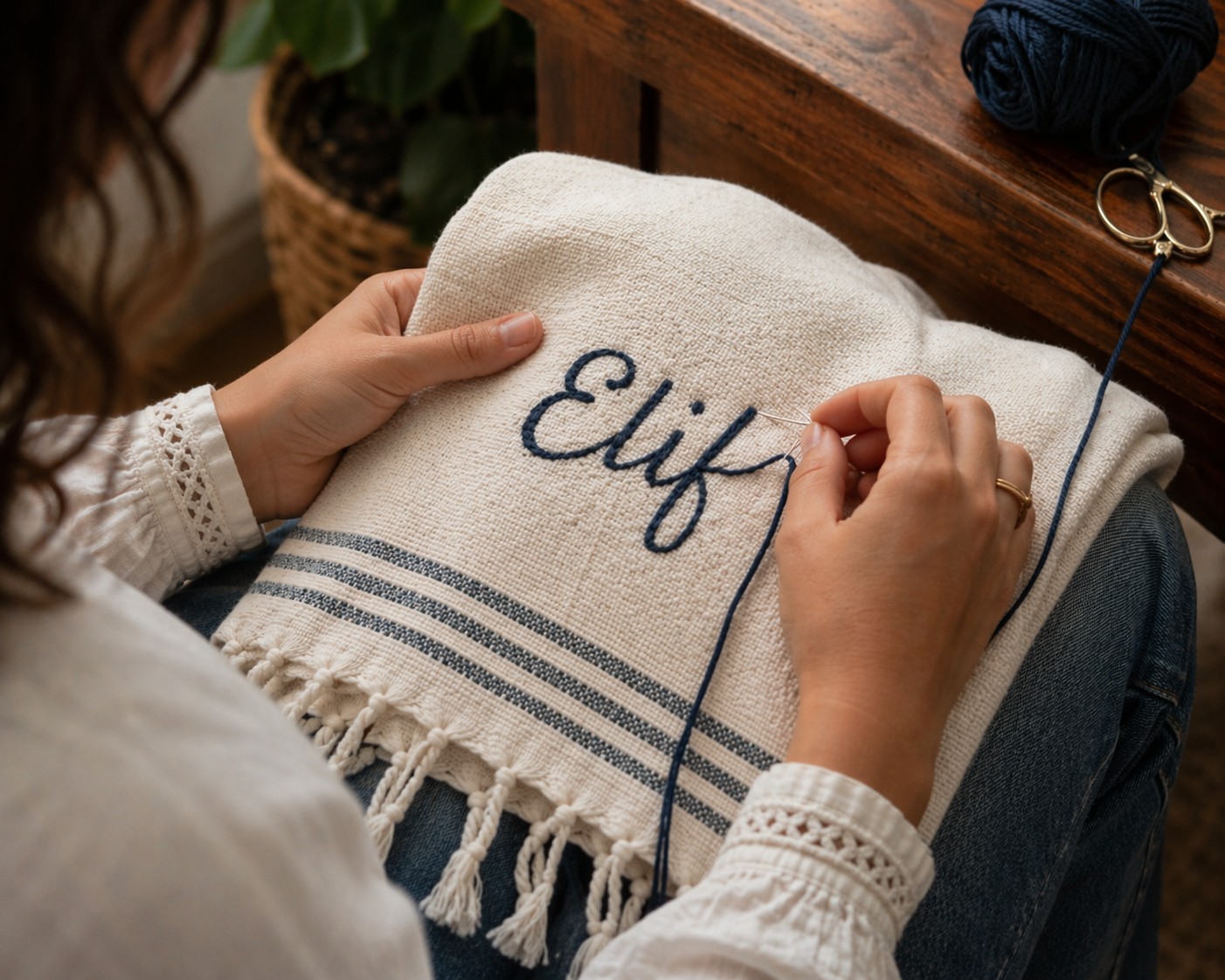 Stitch and Splash: Embroider a Beach Towel (GOM1162)